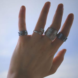 Mystery Spoon Rings | Unisex Silverware Jewelry | Stainless Steel Spoon Rings | Unique & One-of-a-Kind