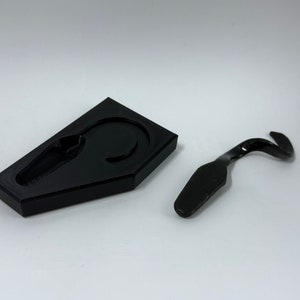Eel/Eelanator/Frog Fishing Bait Mold - 3D Printed Open Pour Mold / Custom Fishing Mold