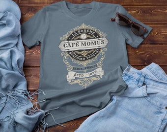 Café Momus Tee | La Bohème Collection