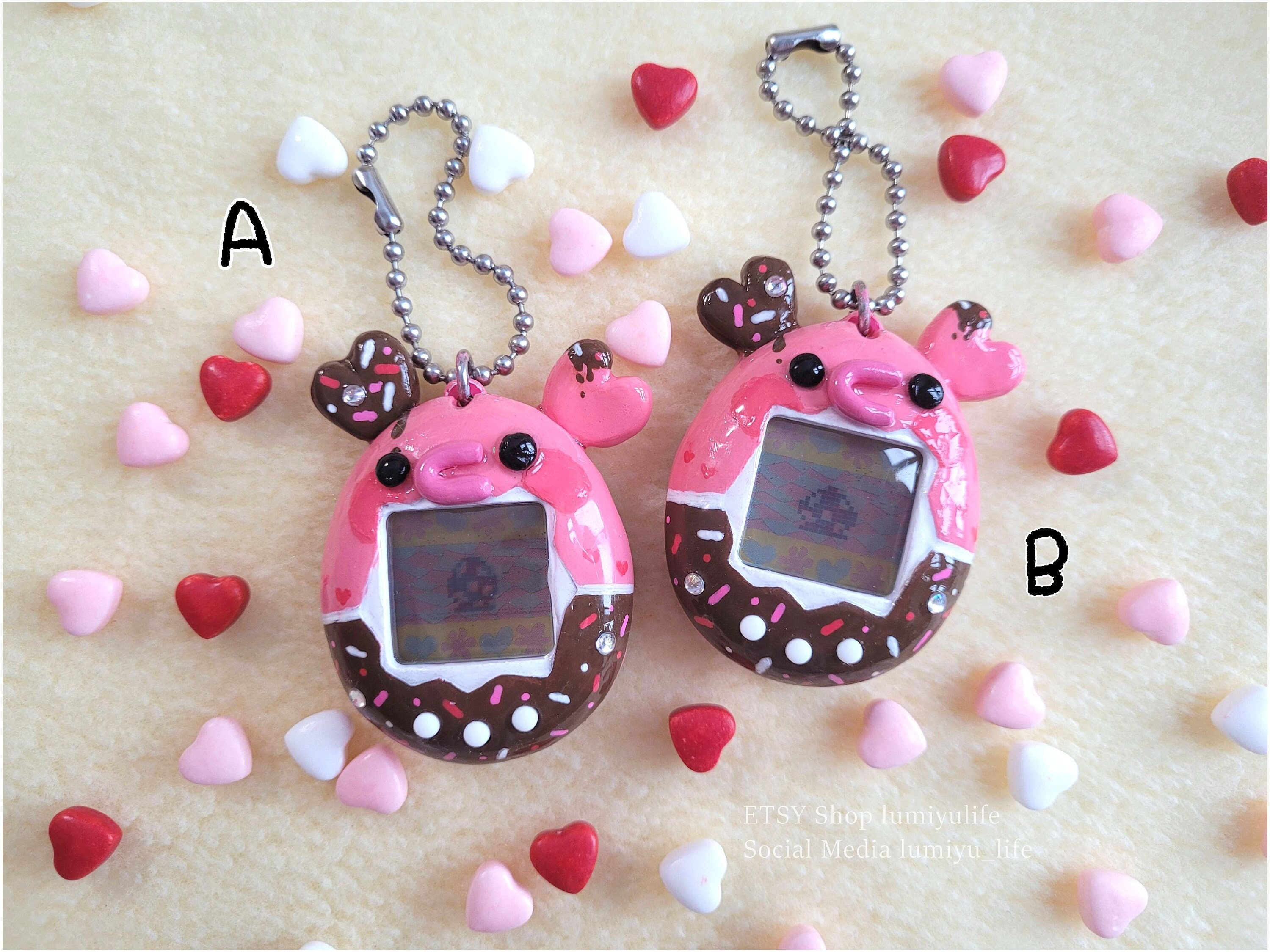 Valentine's Day Heartgotchi | Vday | Donut Tamagotchi | Pink