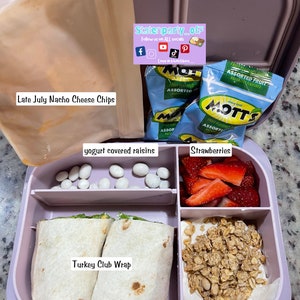 005-kids Weekly Lunchbox Meal Plan - Etsy
