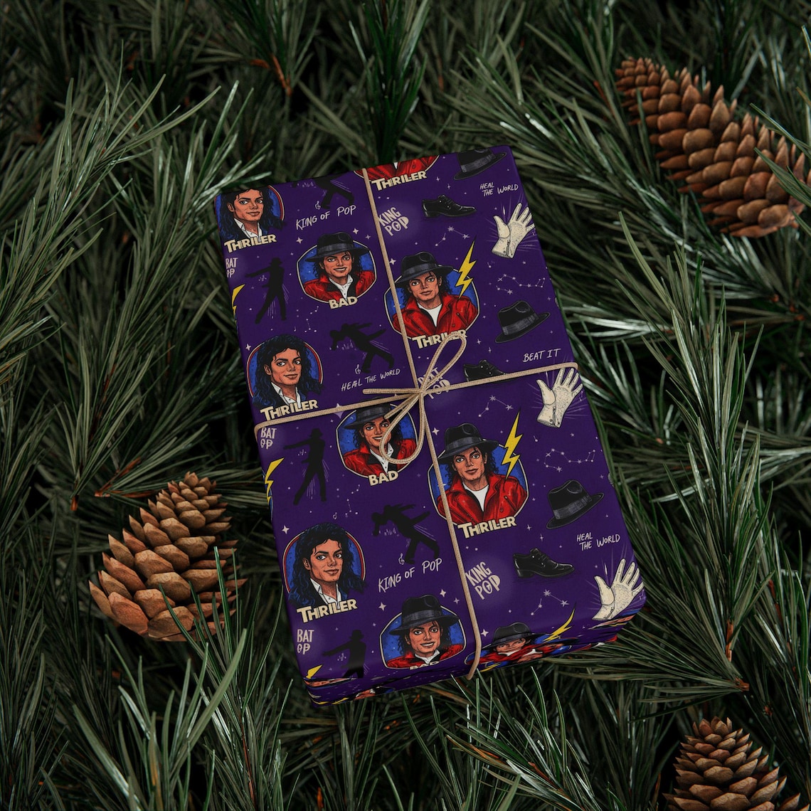 Michael Jackson Inspired Wrapping Paper - Etsy