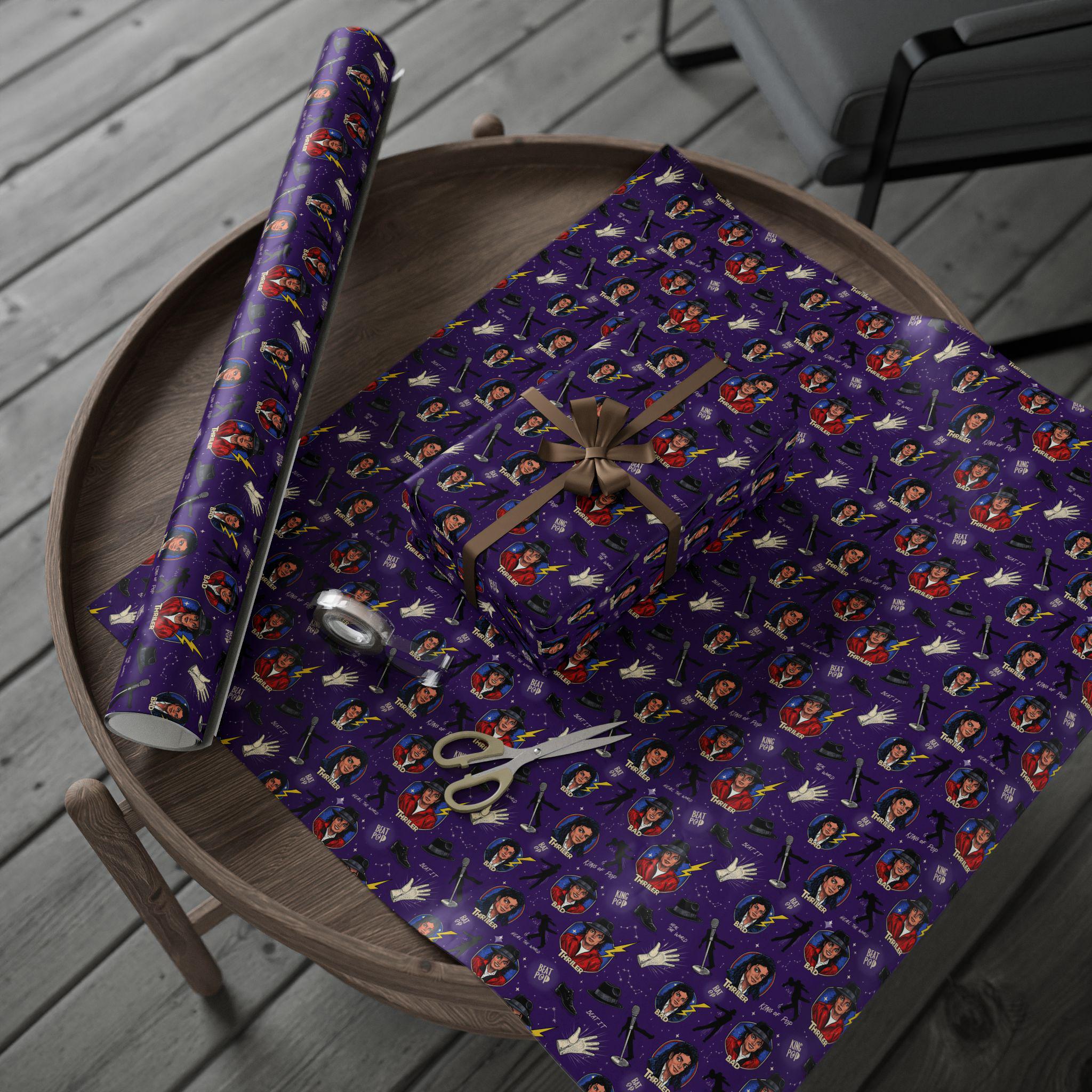 Michael Jackson Inspired Wrapping Paper - Etsy
