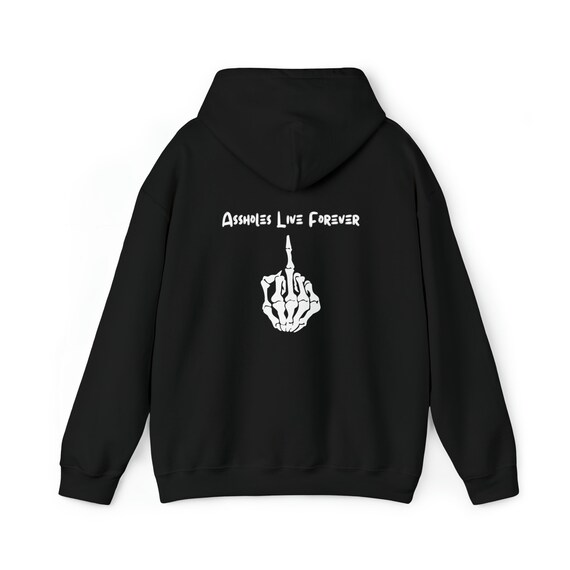 Assholes Live Forever Unisex Heavy Blend™ Hooded Sweatshirt