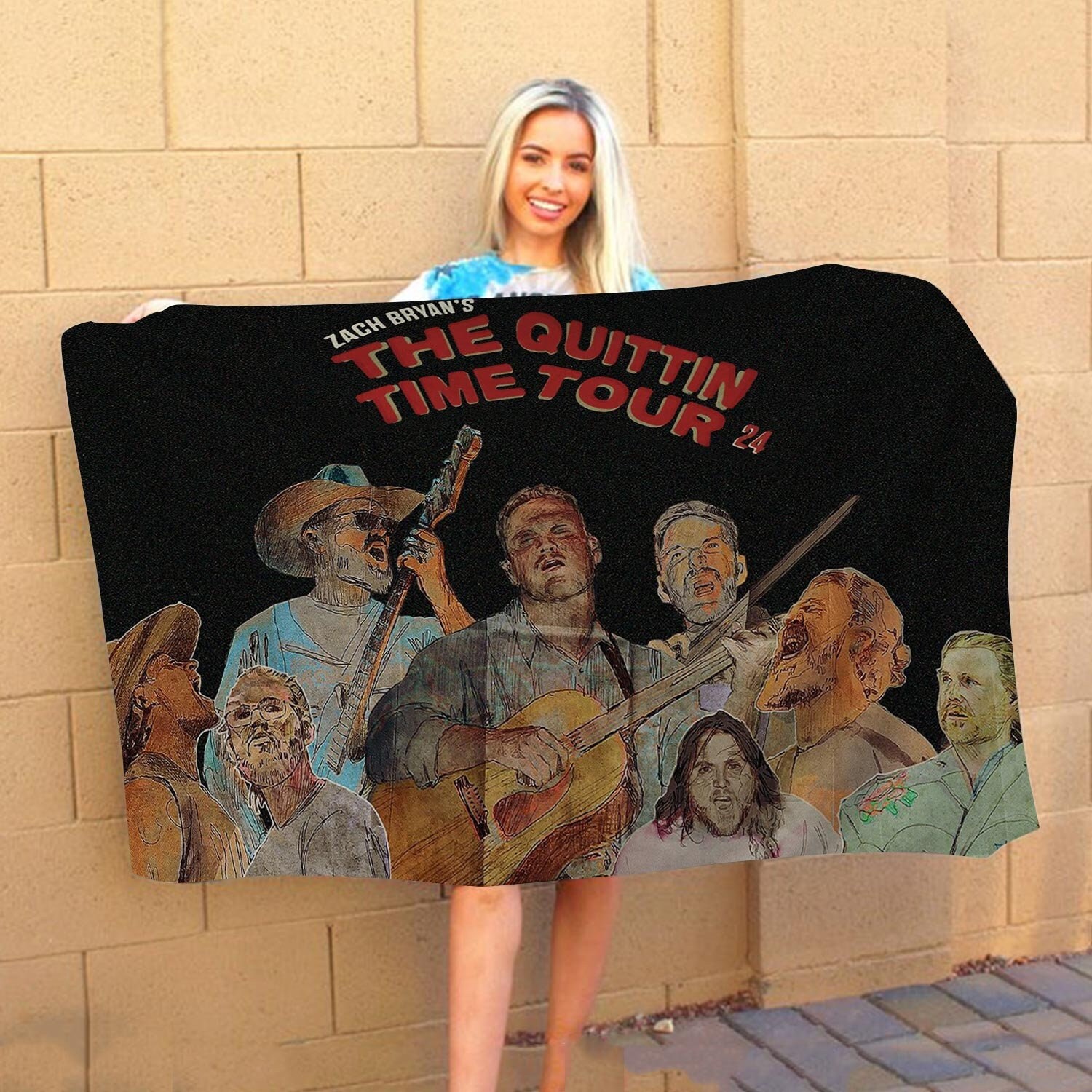 Zach Bryan Music Tapestry, v2 Zach Bryan Album Cover Tapestry sold by