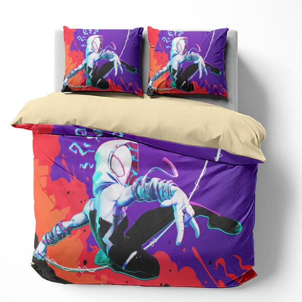 Spider Gwen Bedding Set Etsy