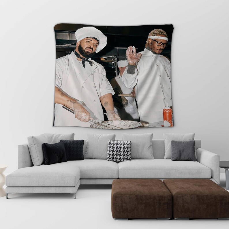 Drake Future Rap Tapestry Funny Meme Tapestries Life is Good Etsy