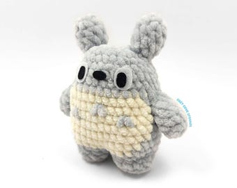 Chibi Neighbor Crochet Pattern, Amigurumi, Cute Plushie, Forest Spirit, DIY Crochet Pattern - Digital Download