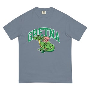 Gretna Dragon Men’s Comfort Colors Heavyweight T-Shirt