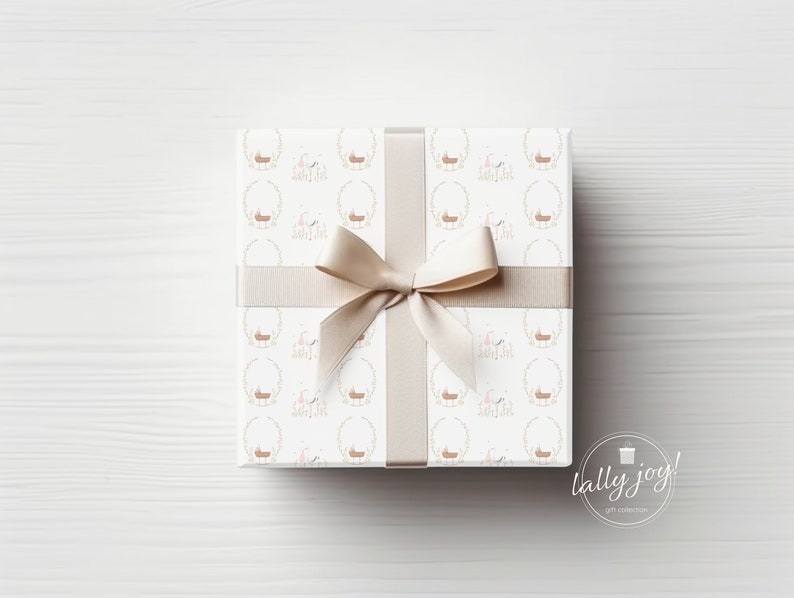 Baby Shower Gift Wrap, Newborn Baby Wrapping Paper, Gifts for New Mom ...