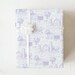 Baby Farm Animal Toile Wrap One-Piece main image 1