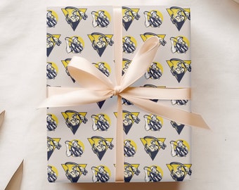 Lineman Gift Wrap, Hero Wrapping Paper, New Job Gift for Dad