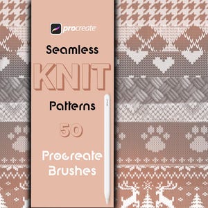 knitting textures brushes, procreate brushes, knit kit, pattern brushes, Christmas patterns, warm, winter, jumper, clothing design, knit patterns, procreate brushes