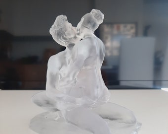 La statue des amoureux - Superbes figurines imprimées en 3D en résine