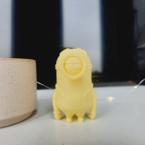 Set of 3 3D Printed The Minions Figures - Handcrafted Statues Collection