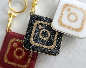 Instagram NFC Keychain | Tap & Follow, Digital Business Card