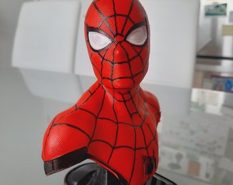 Spiderman Figure - 3D Printed Statue - Spiderman Bust
