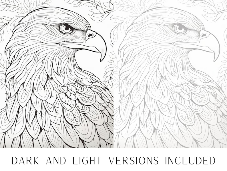 25 Majestic Eagle Coloring Pages - Adults and Kids Coloring Book ...