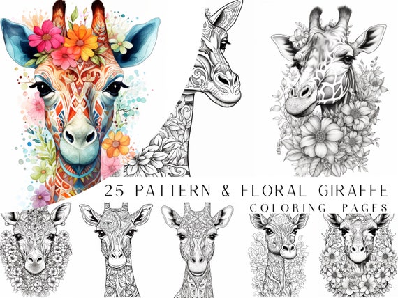 Creative Patterns - Coloring Book For Kids Ages 8-12: Teen Coloring Pages  For Girls And Boys - 50 Mindful Illustrations - Includes Animals, Nature