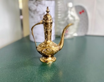 Vintage Brass Indian Handmade Coffee/Tea Pot