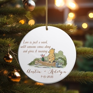 Winnie the Pooh Ornament - Etsy