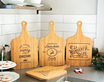 Tabla de cortar personalizada como regalo de boda - Regalo de aniversario de boda único para pareja - Regalo de boda para suegra, padres - Regalo de Navidad