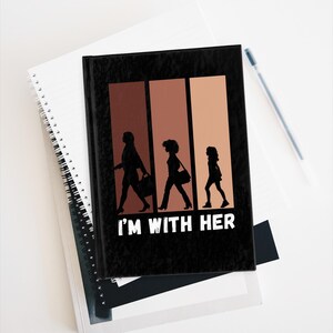 Kamala-Notizbuch Ich bin mit ihrer Zukunft erste schwarze Präsidentin Gedenk Hardcover-Zeitschrift Kamala für Präsident Back to School Geschenk