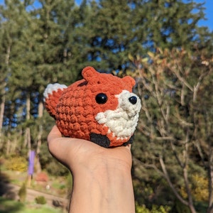 Fergus The Fox No-Sew Crochet PATTERN