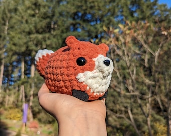 Fergus The Fox No-Sew Crochet PATTERN