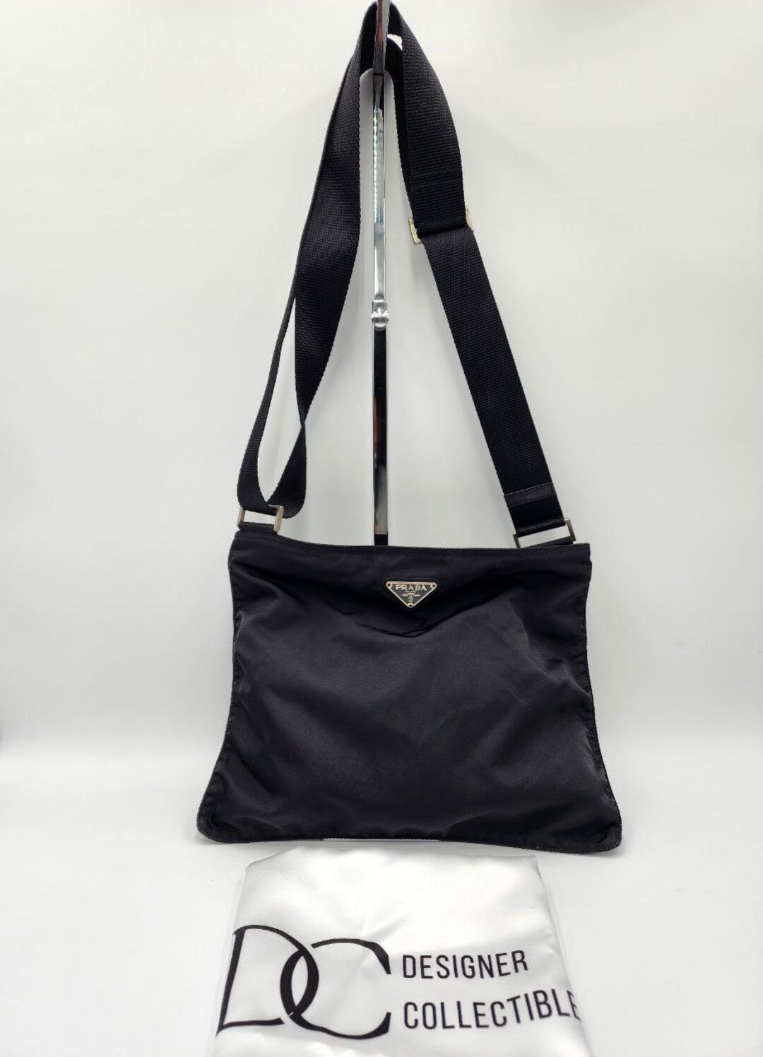 Authentic Prada Nylon Crossbody Bag Etsy