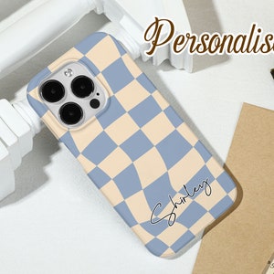 Blue Alice iPhone Case Silicone Case Hard Shell Case, For iPhone 15 13 13 Pro Max 12 Pro Max 11 XR Xs X Phone Case image 3