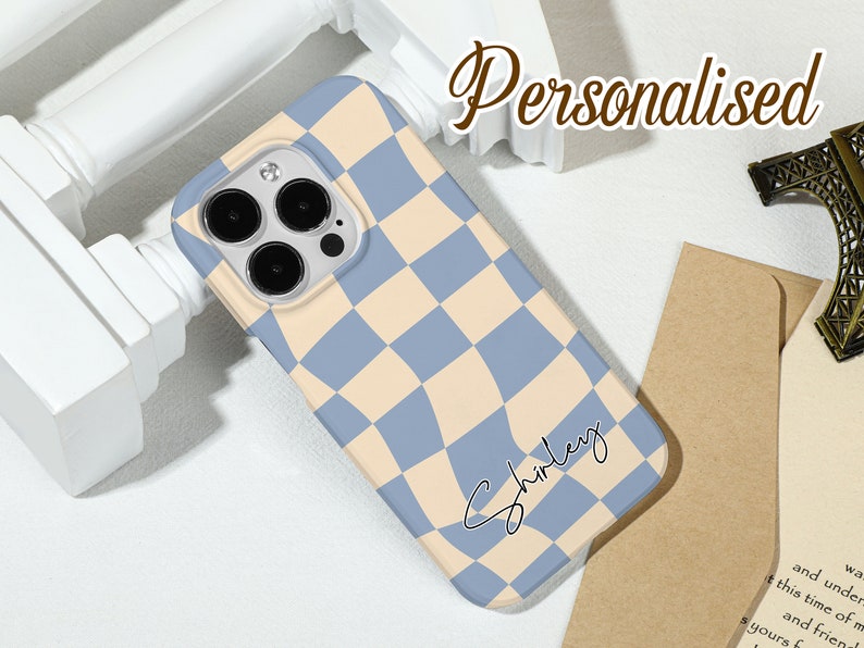 Blue Alice iPhone Case Silicone Case Hard Shell Case, For iPhone 15 13 13 Pro Max 12 Pro Max 11 XR Xs X Phone Case image 3