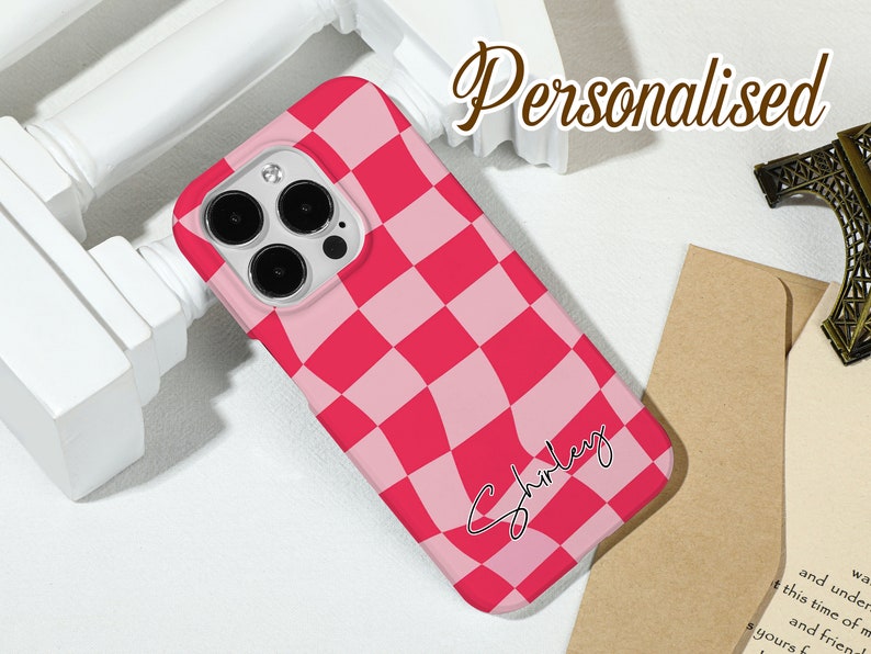 Pink Alice iPhone Case Silicone Case Hard Shell Case, For iPhone 15 13 13 Pro Max 12 Pro Max 11 XR Xs X Phone Case Bild 3