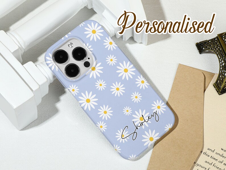 Spring Fresh Daisy iPhone Case Silicone Case Hard Shell Case, For iPhone 15 13 13 Pro Max 12 Pro Max 11 XR Xs X Phone Case Bild 3