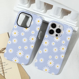 Spring Fresh Daisy iPhone Case Silicone Case Hard Shell Case, For iPhone 15 13 13 Pro Max 12 Pro Max 11 XR Xs X Phone Case Bild 5