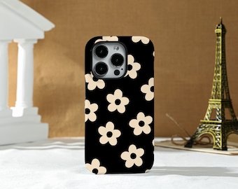 Simple Flower iPhone Case Silicone Case Hard Shell Case, For iPhone 15 13 13 Pro Max 12 Pro Max 11 XR Xs X  Phone Case