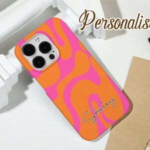 Pink Camo World iPhone Case Silicone Case Hard Shell Case, For iPhone 15 13 13 Pro Max 12 Pro Max 11 XR Xs X Phone Case Bild 3