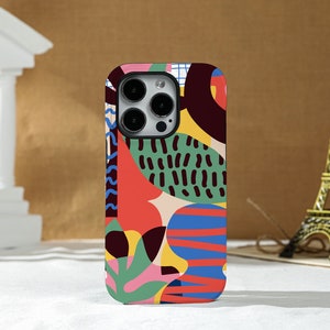 Colourful Drawings iPhone Case Silicone Case Hard Shell Case, For iPhone 15 13 13 Pro Max 12 Pro Max 11 XR Xs X Phone Case Bild 1