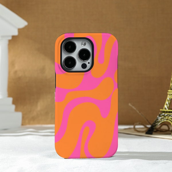 Pink Camo World iPhone Case Silicone Case Hard Shell Case, For iPhone 15 13 13 Pro Max 12 Pro Max 11 XR Xs X  Phone Case