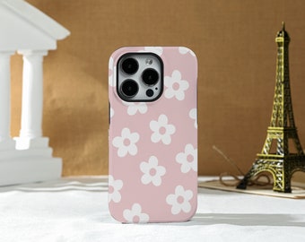 Strawberry Daisy iPhone Case Silicone Case Hard Shell Case, For iPhone 15 13 13 Pro Max 12 Pro Max 11 XR Xs X  Phone Case