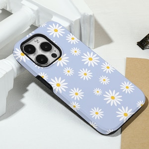 Spring Fresh Daisy iPhone Case Silicone Case Hard Shell Case, For iPhone 15 13 13 Pro Max 12 Pro Max 11 XR Xs X Phone Case Bild 7