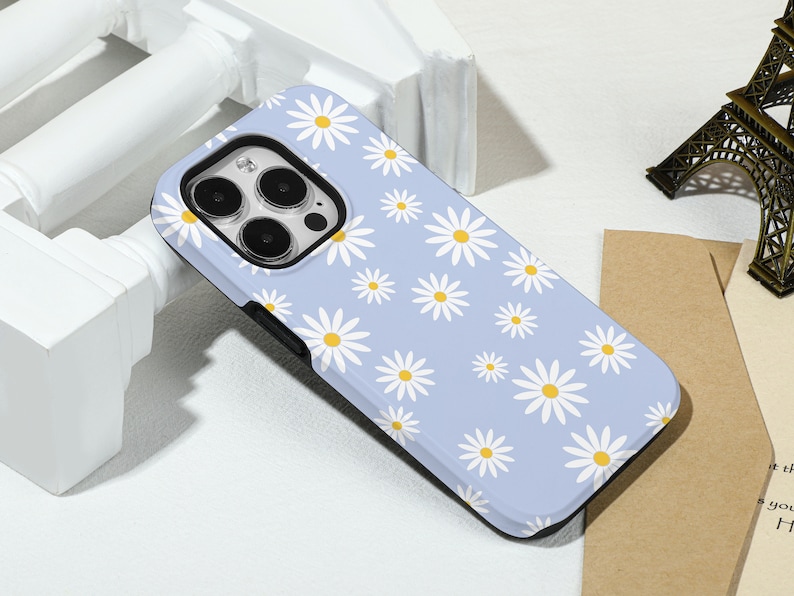 Spring Fresh Daisy iPhone Case Silicone Case Hard Shell Case, For iPhone 15 13 13 Pro Max 12 Pro Max 11 XR Xs X Phone Case Bild 7