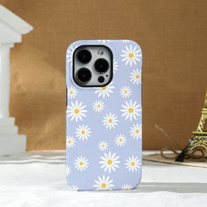 Spring Fresh Daisy iPhone Case Silicone Case Hard Shell Case, For iPhone 15 13 13 Pro Max 12 Pro Max 11 XR Xs X Phone Case Bild 1