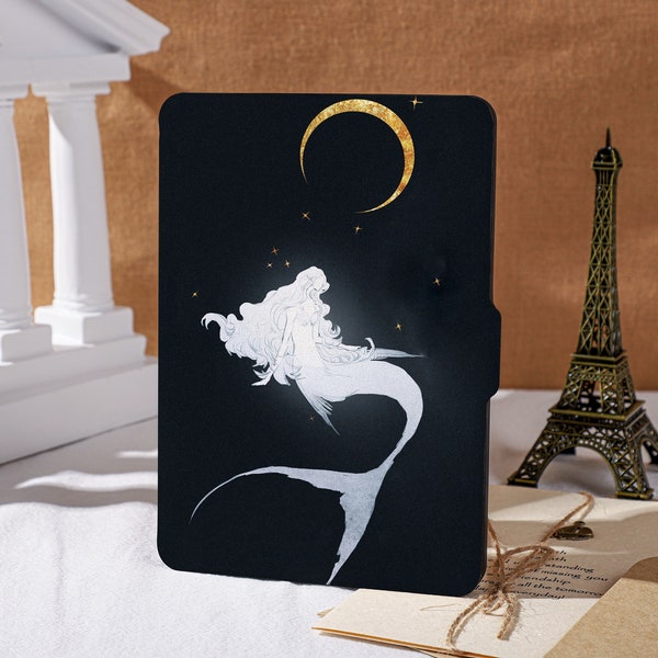 Mermaid's Night Kindle Case 2022, All New Kindle Case with Auto Wake/Sleep Paperwhite Cover, Paperwhite 2021 Case, Kindle Gen 10 Case