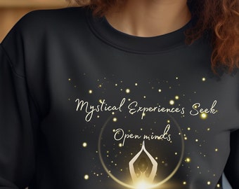 Positive Affirmation Sweatshirt Meditation Gift Witchy Shirt Celestial tshirt Gift for Yoga Gift for spiritualist Cosmic Vibes Crewneck Top
