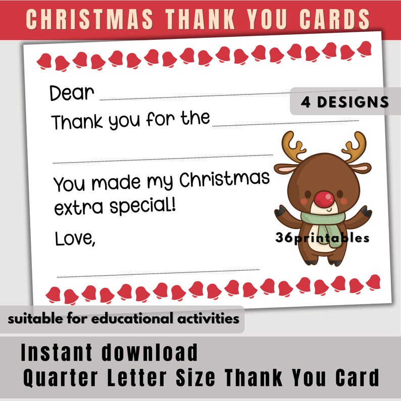 Printable Christmas Thank You Cards - Il 794xN.5548167946 1bdg