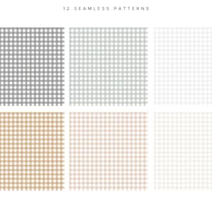 Gingham Seamless Pattern | Digital Paper for Scrapbooking | Printable ...