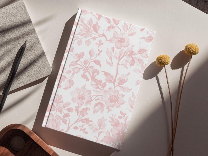 Pink Toile Seamless Digital Paper | Floral Chinoiserie Patterns ...