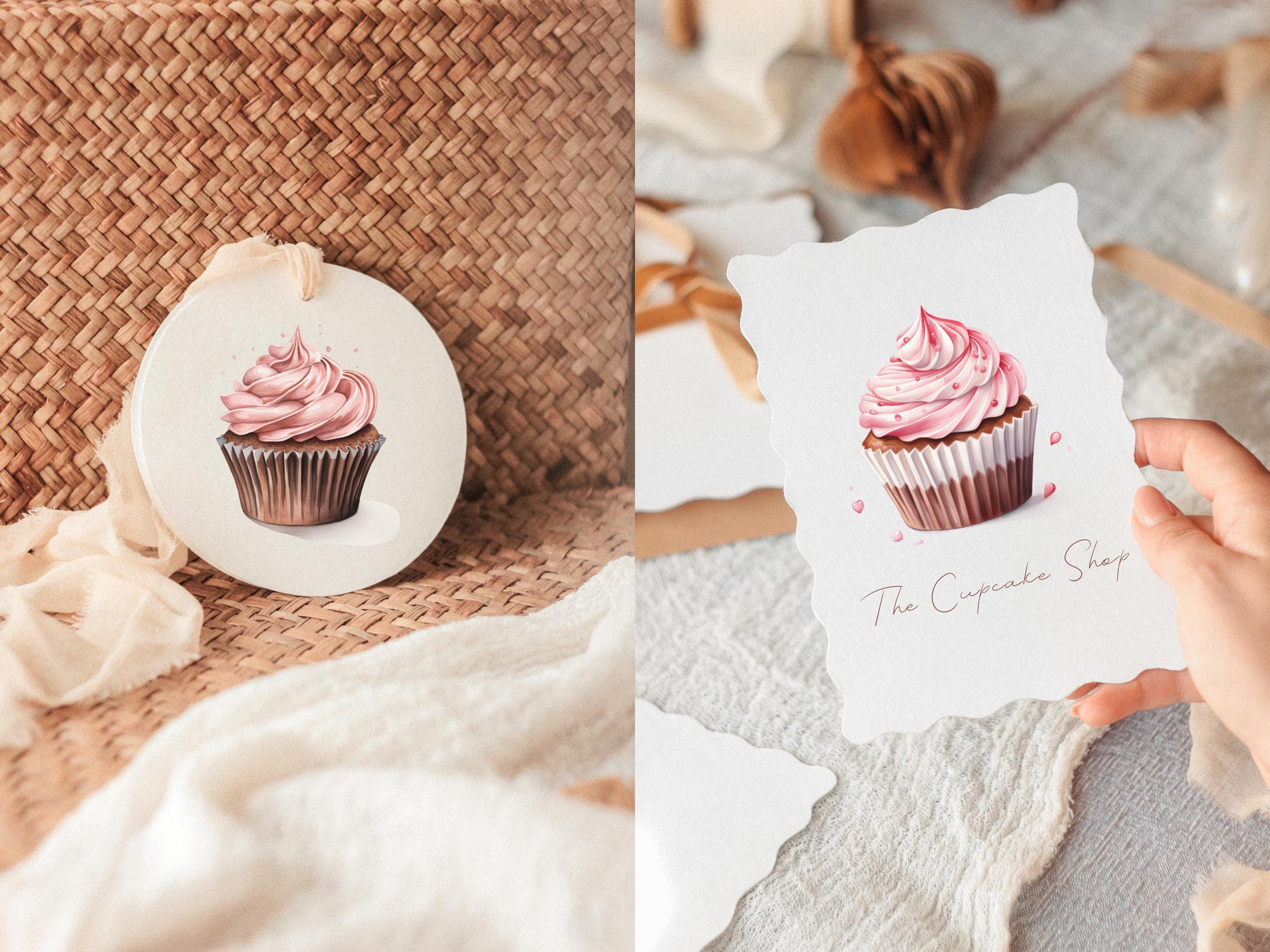 Cupcakes Clipart Set | Instant Download | Stickers | Digital Download ...