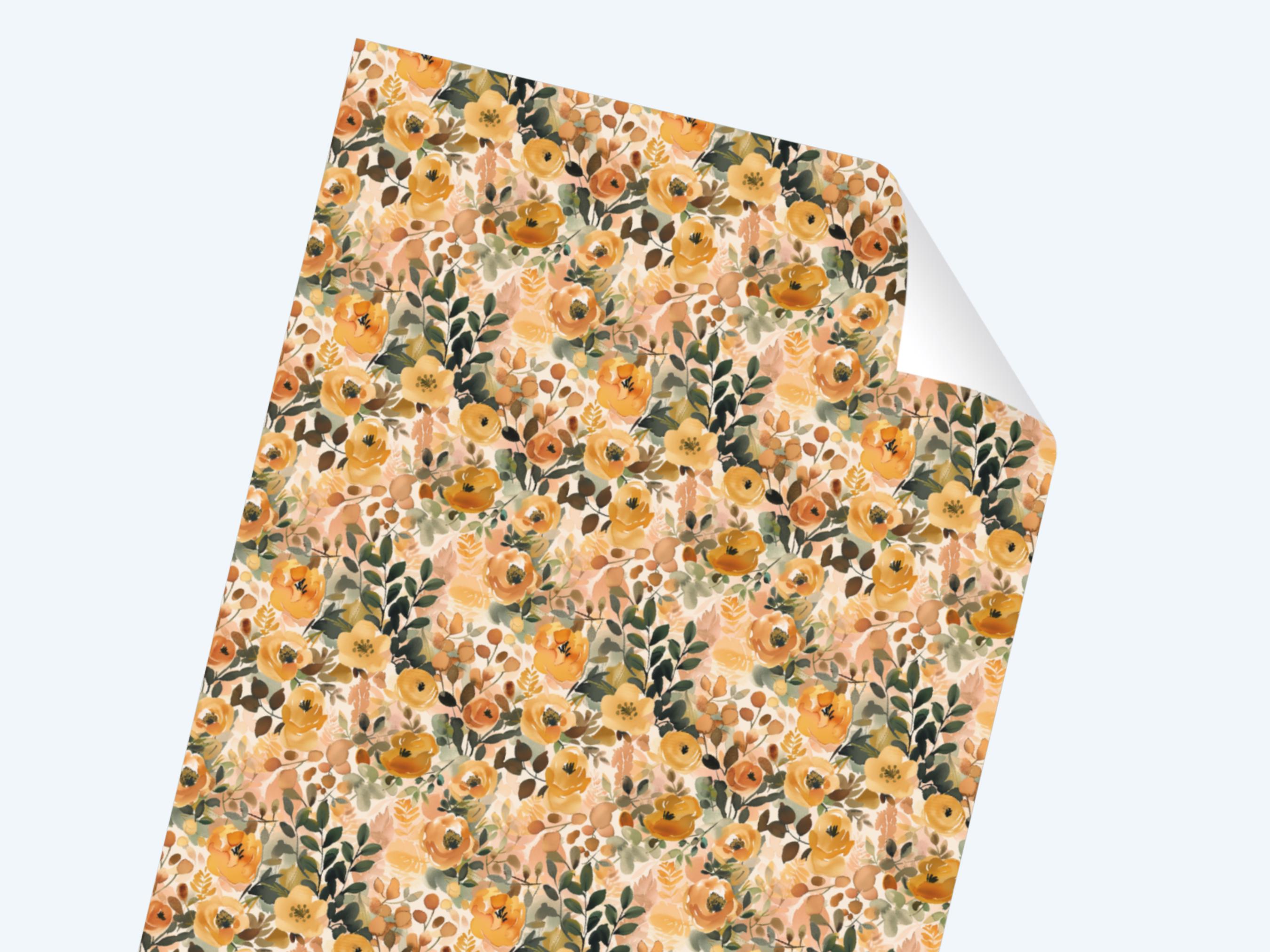 Neutral Floral Seamless Pattern | Repeating Pattern | Boho Backgrounds ...